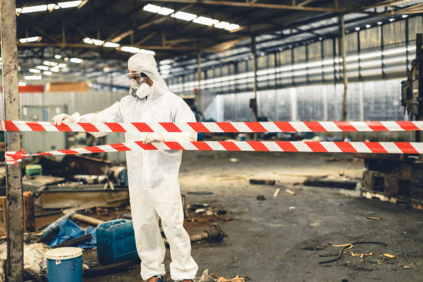 Professional Trauma Scene Cleanup technician working in Windsor Mill, MD